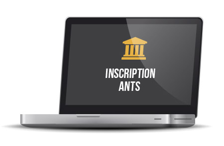 Inscriptions ANTS